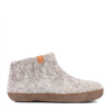 W Wool Felt Boot Suede/Light Grey -Green Comfort | Te Huia New Zealand