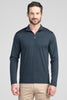 Mens Pua Zip Shirt Tasman Melange-9379