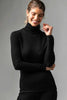 Womens Merino Easy Fit Long Sleeve Polo 9432