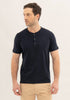 Mens Huck Henley  Ink  9570
