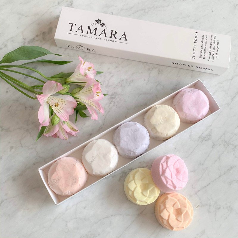 Shower Bombs Box of 5 - Signature | Tamara | Te Huia New Zealand