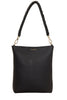 Claudette Crossbody Bag - Black + Knotted Handle