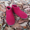 Womens Everest Wool Felt Boot - Pink