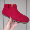 Womens Everest Wool Felt Boot - Pink