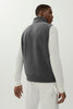 Mens Mersey Fleece Vest HUMANATURE- Quarry Grey -7052M1