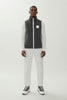 Mens Mersey Fleece Vest - Quarry Grey