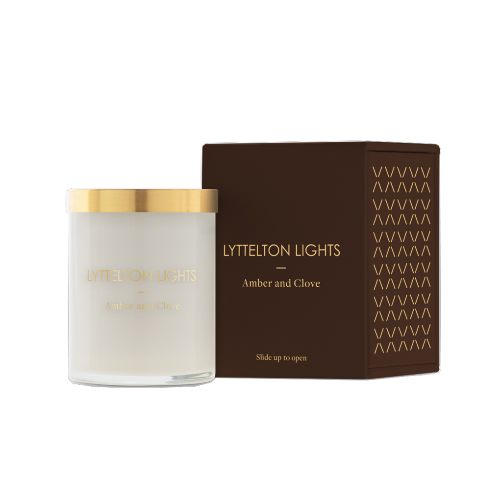 Amber & Clove Small Candle
