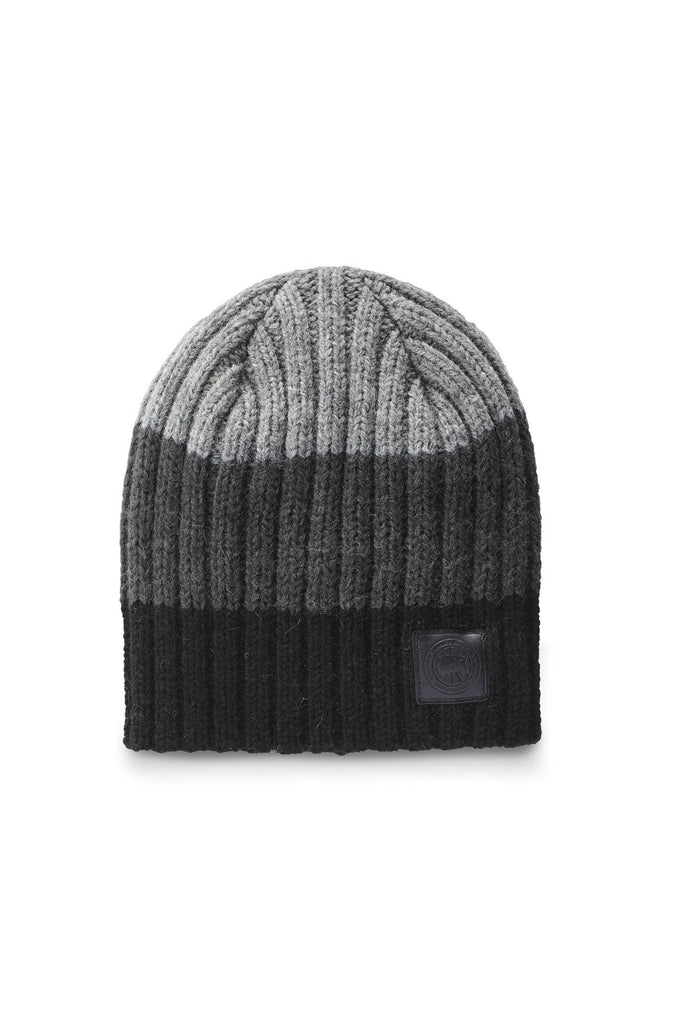 Mens Block Rib Slouch Hat-Canada Goose-Te Huia New Zealand