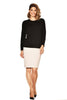 Womens Merino Easy Fit Long Sleeve Crew 9433 - Paula Ryan | Te Huia New Zealand