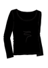 Womens Merino Slim Fit Long Sleeve Scoop 9405