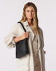 Claudette Crossbody Bag - Black + Knotted Handle
