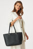 Tilbury Shoulder Bag - Black & Ivy
