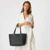 Tilbury Shoulder Bag - Black & Ivy