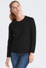 Womens LS Classic Crew-Royal Merino-Te Huia New Zealand