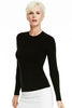 Womens Merino Slim Fit Long Sleeve Crew 9404 - Paula Ryan | Te Huia New Zealand