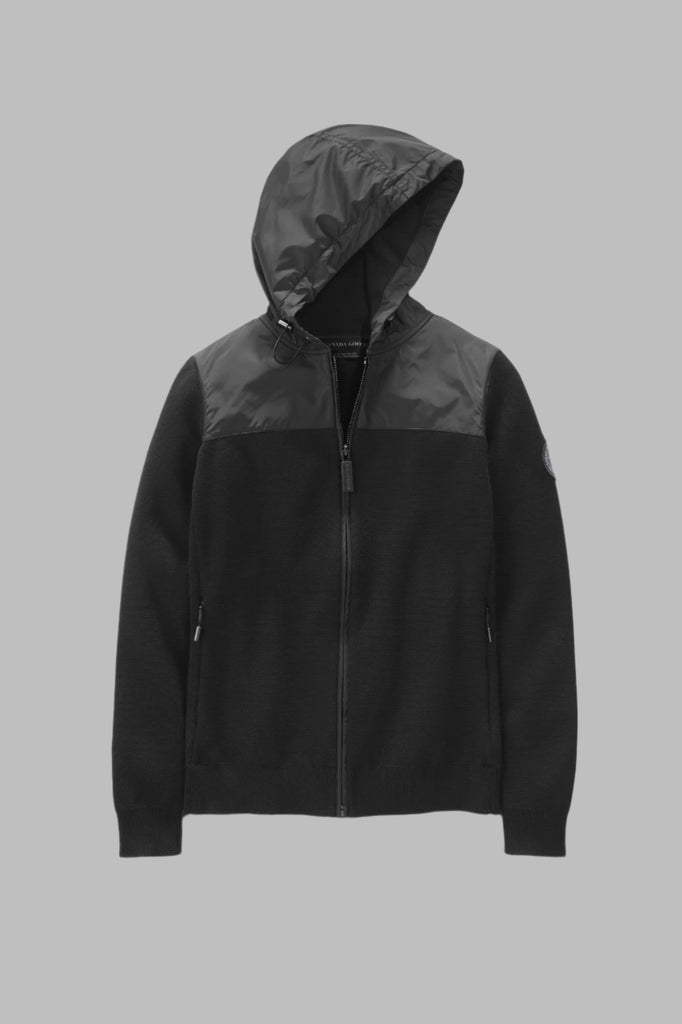 Womens WindBridge Hoody Black Label-Canada Goose-Te Huia New Zealand
