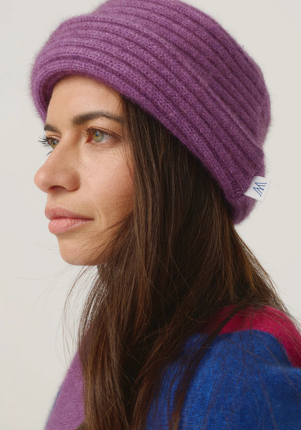 Womens MM Felted Hat Lilac 008009