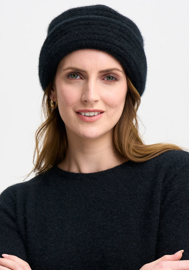 Womens MM Felted Hat Jet 008009