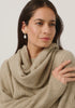 Textured Loop Scarf Latte 0319
