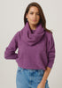 Textured Loop Scarf Lilac 0319