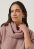 Textured Loop Scarf Rose Dust 0319