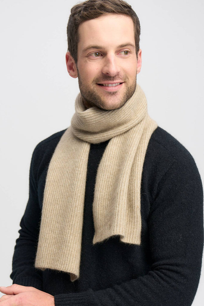 Unisex Bleep Scarf Latte 0405