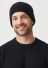 Unisex Rib Beanie Cinnabar Jet/Black  0494