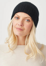 Unisex Rib Beanie Cinnabar Jet/Black  0494
