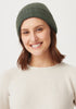 Unisex Rib Beanie Cinnabar Wilderness/ Bayleaf 0494