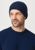 Unisex Rib Beanie Zephyr/ Dark Navy 0494