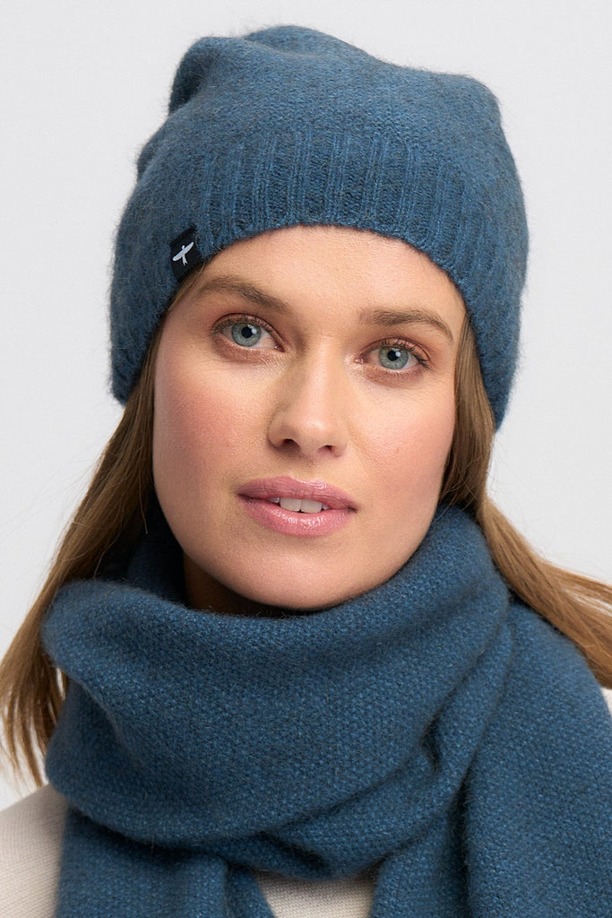 Unisex Moss Beanie Deep Sea 0551
