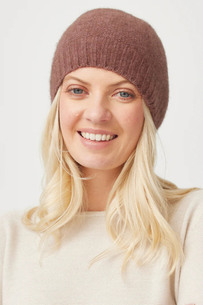 Unisex Moss Beanie Pecan 0551