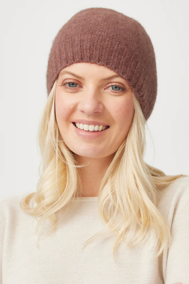 Unisex Moss Beanie Pecan 0551