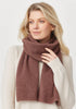 Unisex Moss Scarf Pecan 0554