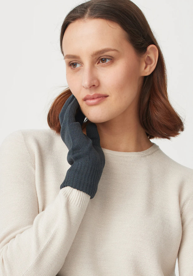 Unisex Merino Gloves Schist 0568