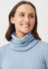 Unisex Rib Merino Snood Cascade 0570
