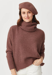 Womens Nia Beret Pecan 0622
