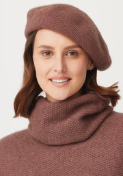 Womens Nia Beret Pecan 0622