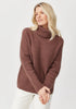 Unisex Rib Ecopossum Snood Pecan 0625