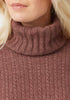 Unisex Rib Ecopossum Snood Pecan 0625
