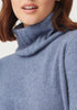 Unisex Rib Ecopossum Snood Waterfall 0625
