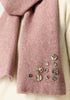 Womens  Shell Scarf Rose Dust 0668