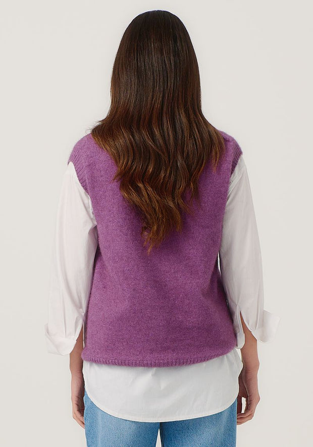 Womens Andi Vest Lilac 100382