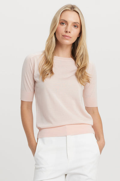Womens Tenera Knit Tee Peach Dust 10001VN
