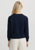Womens Relax V Sweater Navy-100077