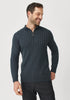 Mens Finn Merino Zip Sweater Schist 100083