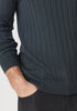Mens Finn Merino Zip Sweater Schist 100083
