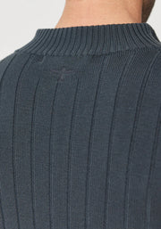 Mens Finn Merino Zip Sweater Schist 100083