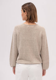 Womens Saki Sweater - Almond