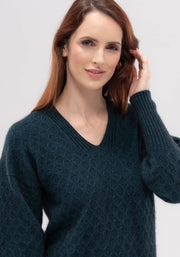 Womens Chloe Vee Sweater